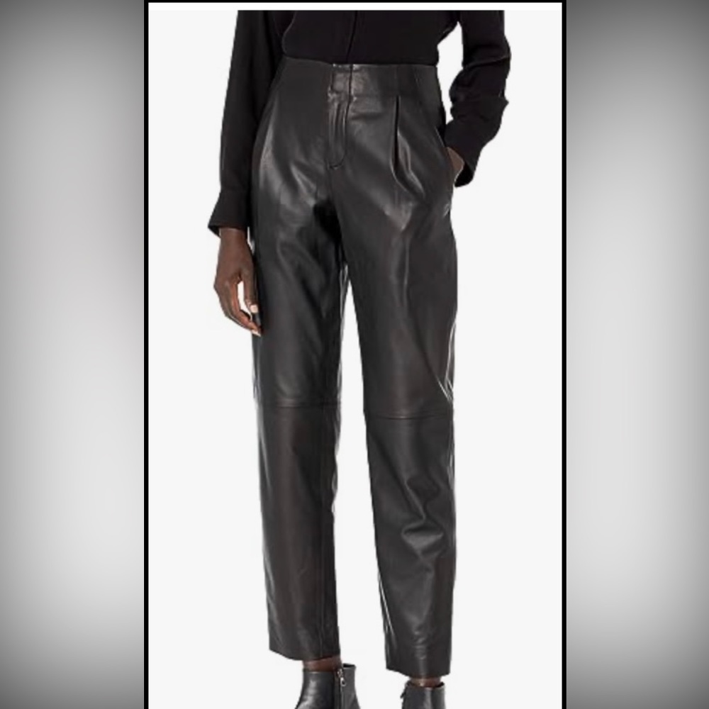 *NEW WITH TAGS* Vince leather pants size 2